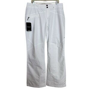 Obermeyer Snow Ski Pants Women’s Size 12 Malta Outdoor Snowboard White‎